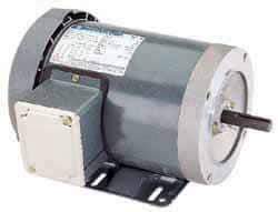 Marathon Electric - 1/2 Max hp, 3,450 Max RPM, Electric AC DC Motor - 208-230/460 V Input, Three Phase, 56C Frame, 0.62" Shaft Diam - A1 Tooling