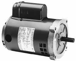 Marathon Electric - 1 Max hp, 3,450 Max RPM, Electric AC DC Motor - 115/208-230 V Input, Single Phase, 56C Frame, 0.62" Shaft Diam - A1 Tooling