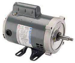 Marathon Electric - 1/4 Max hp, 1,200 Max RPM, Electric AC DC Motor - 115 V Input, Single Phase, 56 Frame, 0.62" Shaft Diam - A1 Tooling