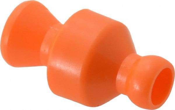 Loc-Line - 10 Piece, 1/4" ID Coolant Hose In-Line Valve - Female to Ball Connection, Acetal Copolymer Body, Unthreaded, Use with Loc-Line Modular Hose Systems - A1 Tooling