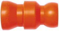 Loc-Line - 10 Piece, 1/2" ID Coolant Hose In-Line Valve - Female to Ball Connection, Acetal Copolymer Body, Unthreaded, Use with Loc-Line Modular Hose Systems - A1 Tooling