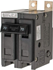 Eaton Cutler-Hammer - 70 Amp, 120/240 VAC, 24 VDC, 48 VDC, 80 VDC, 2 Pole, Bolt On Miniature Circuit Breaker - Thermal Magnetic Trip, 8-1/0 AWG, 2-3/8 Inch Deep x 2-15/16 Inch High x 2 Inch Wide - A1 Tooling