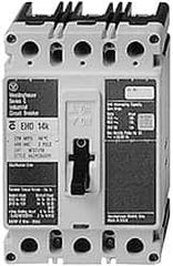 Eaton Cutler-Hammer - 225 Amp, 125 VDC, 240 VAC, 3 Pole, Molded Case Circuit Breaker - Thermal Magnetic Trip, 100 kA at 240 VAC Breaking Capacity, 4-4/0 AWG, 3-3/8 Inch Deep x 6 Inch High x 4-1/8 Inch Wide - A1 Tooling