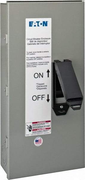 Eaton Cutler-Hammer - 100 Amp Circuit Breaker Enclosure - Use with EHD Type of Circuit Breakers, FD Type of Circuit Breakers, FDB Circuit Breakers, HFD Type of Circuit Breakers - A1 Tooling