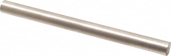 Eclipse - 4" Long x 19/64" Diam, Alnico Round Bar Magnet - Notched, 1,022°Fahrenheit Max Operating Temp - A1 Tooling