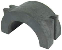 Eclipse - 3-1/8" High x 6-7/16" Wide x 3-1/4" Deep, 240 Lb Max Pull Force, Alnico Separator Magnet - 4" Gap Width, 5/16" Hole Diam, 1,022°F Max Operating Temp - A1 Tooling