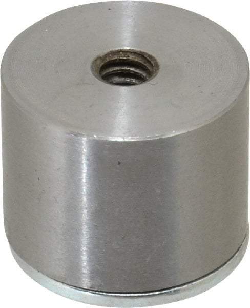 Eclipse - 1" Diam, 1/4-20 Thread, 7 Lb Average Pull Force, Alnico Pot Magnets - 220°C Max Operating Temp, 3/4" High - A1 Tooling