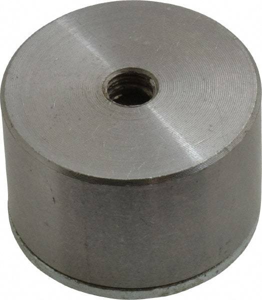 Eclipse - 1-1/4" Diam, 1/4-20 Thread, 7.5 Lb Average Pull Force, Alnico Pot Magnets - 220°C Max Operating Temp, 3/4" High - A1 Tooling