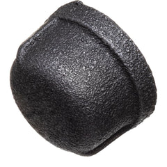 Black Pipe Fittings; Fitting Type: Round Cap; Fitting Size: 1-1/4″; Material: Malleable Iron; Finish: Black; Thread Standard: BSPT; Connection Type: Threaded; Lead Free: No; Standards: ASTM A197; BS EN 1562