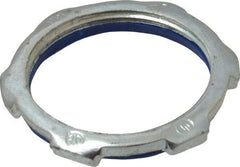 Cooper Crouse-Hinds - 1-1/4" Trade, Steel Threaded Rigid/Intermediate (IMC) Conduit Locknut - Noninsulated - A1 Tooling