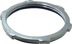 Cooper Crouse-Hinds - 2" Trade, Steel Threaded Rigid/Intermediate (IMC) Conduit Locknut - Noninsulated - A1 Tooling