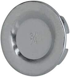 Cooper Crouse-Hinds - 3/4" Conduit, Electrical Enclosure Steel Knockout Snap-In Blank - For Use with Steel Box - A1 Tooling