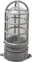 Cooper Crouse-Hinds - 120 Volt, 100 Watt, Incandescent Hazardous Location Light Fixture - Vaporproof, Corrosion & Heat Resistant, Aluminum Housing, 4-1/4" Wide x 8-7/8" High - A1 Tooling