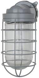 Cooper Crouse-Hinds - 120 Volt, 200 Watt, Incandescent Hazardous Location Light Fixture - Vaporproof, Corrosion & Heat Resistant, Aluminum Housing, 6-3/8" Long x 5-1/2" Wide x 12-1/2" High - A1 Tooling