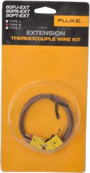 Fluke - Electrical Test Equipment Extension Wire Kit - Use with K-Type Thermometers - A1 Tooling