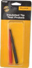 Fluke - Black/Red Electrical Test Equipment Probe Set - Use with Fluke 175, 177, 179 True RMS Digital Multimeters, Fluke 287, 289 True-RMS Industrial Logging Multimeters, Fluke 705 Loop Calibrators - A1 Tooling