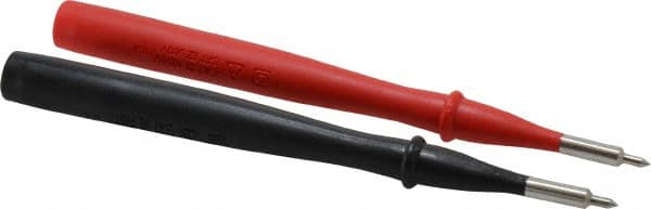 Fluke - Black/Red Electrical Test Equipment Probe - Use with IEC Electrical Wall Outlets - A1 Tooling