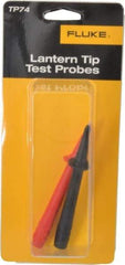 Fluke - Black/Red Electrical Test Equipment Probe - Use with TL22, TL24 Test Leads - A1 Tooling