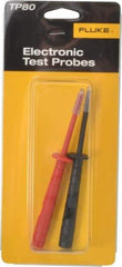 Fluke - Black/Red Electrical Test Equipment Probe - Use with TL222, TL224 Test Lead - A1 Tooling