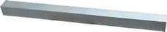 Precision Brand - 12" Long x 7/8" High x 7/8" Wide, Zinc-Plated Key Stock - Low Carbon Steel - A1 Tooling