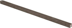 Precision Brand - 12" Long x 7/16" High x 7/16" Wide, Plain Key Stock - Low Carbon Steel - A1 Tooling