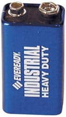 Energizer - Size 9V, Alkaline, 12 Pack, Standard Battery - 9 Volts, Miniature Snap Terminal, 6F22, ANSI, IEC Regulated - A1 Tooling