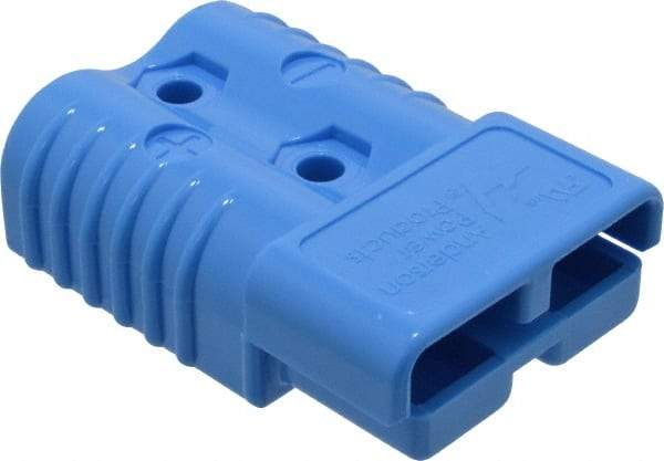 Made in USA - 1/0 AWG, 600 V, 175 A, Battery Connector - Blue - A1 Tooling