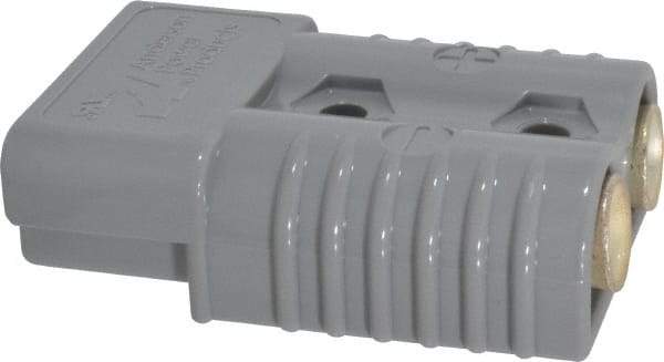 Made in USA - 1/0 AWG, 600 V, 175 A, Battery Connector - Gray - A1 Tooling