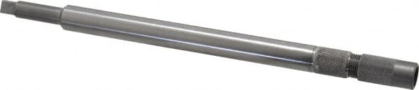 Made in USA - 3/8 Inch Tap, 9 Inch Overall Length, 9/16 Inch Max Diameter, Tap Extension - 0.381 Inch Tap Shank Diameter, 0.381 Inch Extension Shank Diameter, 0.286 Inch Extension Square Size, 11/8 Inch Tap Depth, Tool Steel - A1 Tooling