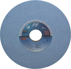 Norton - 7" Diam x 1-1/4" Hole x 1/2" Thick, K Hardness, 60 Grit Surface Grinding Wheel - Ceramic, Type 1, Medium Grade, 3,600 Max RPM, Vitrified Bond, No Recess - A1 Tooling