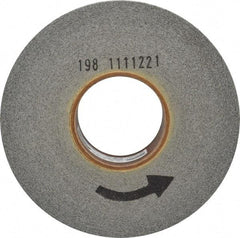 Norton - 8" Diam, 2" Face Width, 3" Center Hole, Fine Grade, Silicon Carbide Deburring Wheel - Convolute, Hard Density 8 Grade, 3,650 RPM - A1 Tooling