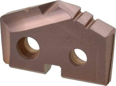 Allied Machine and Engineering - 21mm Diam x 5/32" Thick, Seat Code 1, 132° Included Angle Spade Drill Insert - AM200 Coated, Cobalt, Grade Super Cobalt, Series GEN2 T-A - A1 Tooling