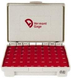 Vermont Gage - 55 Piece, 0.006-0.06 Inch Diameter Plug and Pin Gage Set - Plus 0.0002 Inch Tolerance, Class ZZ - A1 Tooling