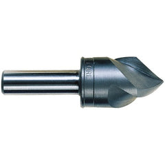 M.A. Ford - 3/4" Head Diam, 1/2" Shank Diam, 3 Flute 82° High Speed Steel Countersink - A1 Tooling