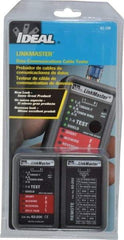 Ideal - STP & UTP Cable Tester - 10BaseT, T568A & T568B Connectors - A1 Tooling