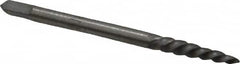 Interstate - Spiral Flute Screw Extractor - #1 Extractor for 3/32 to 5/32" Screw, 2" OAL - A1 Tooling