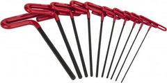 Eklind - 10 Piece T-Handle Hex Key Set - Exact Industrial Supply