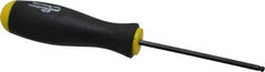 Bondhus - 5/32" Hex Ball End Driver - 3.6" Blade Length, Ergonomic Molded Cushion Grip Handle, 201mm OAL - A1 Tooling