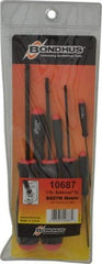 Bondhus - 7 Piece, 1.27 to 5mm Ball End Hex Driver Set - Comes in Vinyl Pouch - A1 Tooling