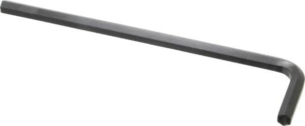 Eklind - 6mm Hex, Long Arm, Hex Key - 5.43mm OAL, Alloy Steel, Metric System of Measurement - A1 Tooling