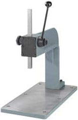 JT&M - 3/4" Ram, 11-5/8" Throat Depth, 200 Lb Manual Arbor Press - 10" Max Work Height x 24" Max Work Width, 12:1 Leverage Ratio, 10" Base Width x 19-1/2" Base Depth - A1 Tooling