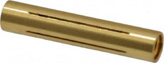 Made in USA - 1/4" Diam Through Hole Barrel Cylinder - 1-1/4" Barrel Length, Eccentric Slot - A1 Tooling