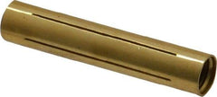 Made in USA - 11/32" Diam Through Hole Barrel Cylinder - 1-3/4" Barrel Length, Eccentric Slot - A1 Tooling