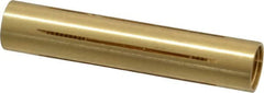 Made in USA - 3/8" Diam Through Hole Barrel Cylinder - 1.87" Barrel Length, Eccentric Slot - A1 Tooling