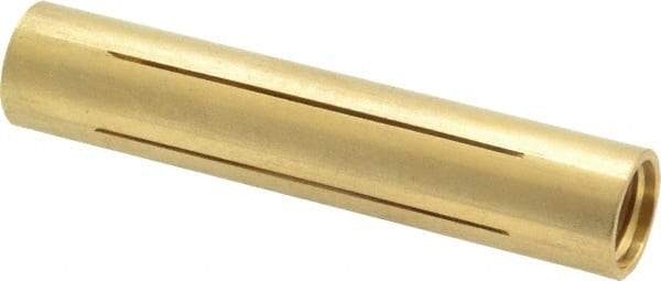 Made in USA - 5/8" Diam Through Hole Barrel Cylinder - 3" Barrel Length, Eccentric Slot - A1 Tooling