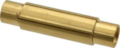 Made in USA - 3/4" Diam Through Hole Barrel Cylinder - 3" Barrel Length, Eccentric Slot - A1 Tooling