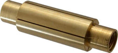 Made in USA - 7/8" Diam Through Hole Barrel Cylinder - 3" Barrel Length, Eccentric Slot - A1 Tooling