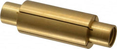 Made in USA - 15/16" Diam Through Hole Barrel Cylinder - 3" Barrel Length, Eccentric Slot - A1 Tooling