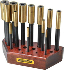 Made in USA - 13 Piece Blind Hole Lap Set - 3/16 to 1" Hole Diam - A1 Tooling