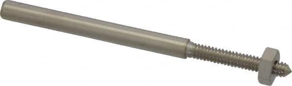 Value Collection - 1/8" Shank No. 4 Abrasive Point Mandrel - 1-3/4" Length, 1/16" Hole Compatibility, for Cones, Points & Rubberized Points - A1 Tooling